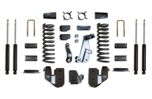 MaxTrac 14-18 Dodge RAM 2500 4WD 4in Lift Kit w/ Radius Arm Brackets & Maxtrac Shocks