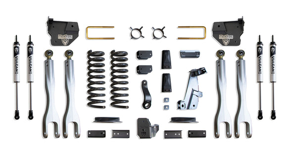MaxTrac 14-18 Dodge RAM 2500 4WD 4in Lift Kit w/ Forged Alum. 4-link System & Vulcan 2.0 IFP Shocks
