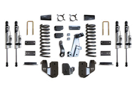 MaxTrac 14-18 Dodge RAM 2500 4WD 4in Lift Kit w/ Radius Arm Brackets & Vulcan 2.0 Res. Shocks