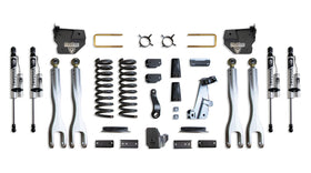 MaxTrac 14-18 Dodge RAM 2500 4WD 4in Lift Kit w/ 4-Link System & Vulcan 2.0 Reservoir Shocks