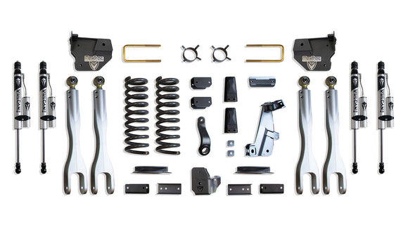 MaxTrac 14-18 Dodge RAM 2500 4WD 4in Lift Kit w/ 4-Link System & Vulcan 2.0 Reservoir Shocks