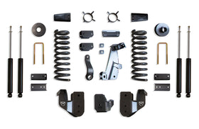 MaxTrac 14-18 RAM 2500 4WD 6in/3in MaxPro Coil Lift Kit w/Radius Arm Brkts & MaxTrac Shocks