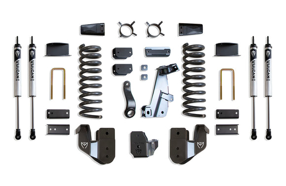 MaxTrac 14-18 Dodge RAM 2500 4WD 6in Lift Kit w/ Radius Arm Brackets & Vulcan 2.0 IFP Shocks