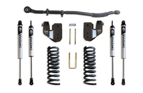 MaxTrac 13-24 Dodge RAM 3500 4WD 2.5in Leveling Kit w/ Radius Arm Brackets & Vulcan 2.0 IFP Shocks