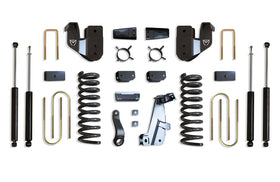 MaxTrac 13-18 RAM 3500 4WD 4in/1in MaxPro Coil Lift Kit w/Radius Arm Brkts & MaxTrac Shocks