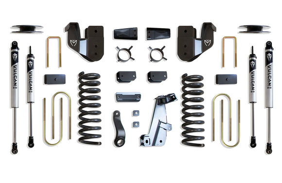 MaxTrac MaxTrac 13-18 Dodge RAM 3500 4WD 4in Lift Kit w/ Radius Arm Brackets & Vulcan 2.0 IFP Shocks