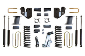 MaxTrac 13-18 Dodge RAM 3500 4WD 8in Lift Kit w/ Radius Arm Brackets & Maxtrac Shocks