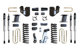 MaxTrac 13-18 Dodge RAM 3500 4WD 8in Lift Kit w/ Radius Arm Brackets & Vulcan 2.0 IFP Shocks