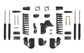 MaxTrac 19-24 Dodge RAM 2500 4WD 4in Lift Kit w/ Radius Arm Brackets & Maxtrac Shocks