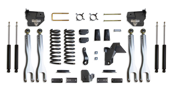 MaxTrac 19-24 Dodge RAM 2500 4WD 4in Lift Kit w/ Forged Alum. 4-Link System & Maxtrac Shocks