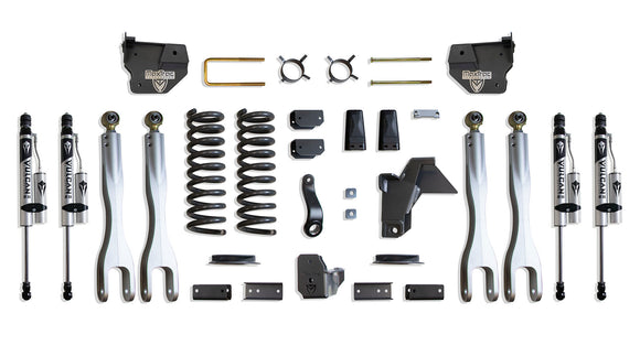 MaxTrac 19-24 Dodge RAM 2500 4WD 4in Lift Kit w/ Forged Alum. 4-Link System & Vulcan 2.0 Reservoir S
