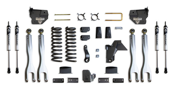 MaxTrac 19-24 Dodge RAM 2500 4WD 6in Lift Kit w/ Forged Alum. 4-link System & Vulcan 2.0 IFP Shocks
