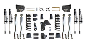 19-24 RAM 2500 4WD Diesel W/ Factory Rear Air 8in Lift Kit W/ 4-Links Vulcan Reservoirs Shocks