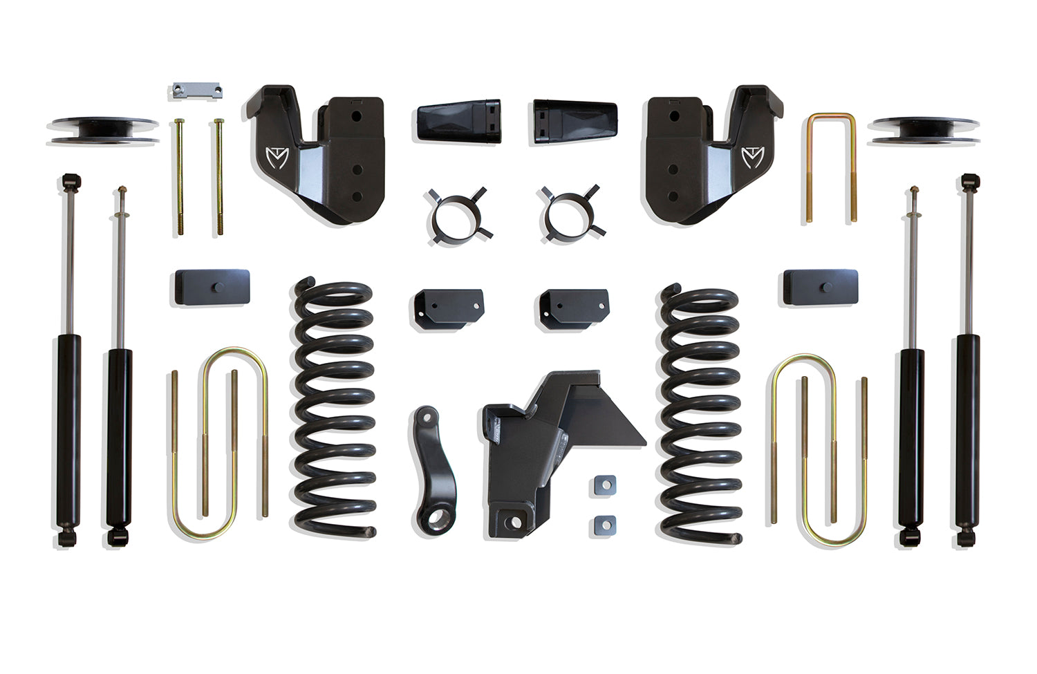 MaxTrac 19-24 Dodge RAM 3500 4WD 4in Lift Kit w/ Radius Arm Brackets & Maxtrac Shocks