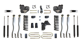 MaxTrac 19-24 Dodge RAM 3500 4WD 4in Lift Kit w/ Forged Alum. 4-Link System & Maxtrac Shocks
