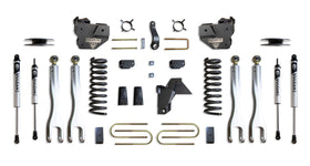 MaxTrac 19-24 Dodge RAM 3500 4WD 4in Lift Kit w/ Forged Alum. 4-Link System & Vulcan 2.0 IFP Shocks