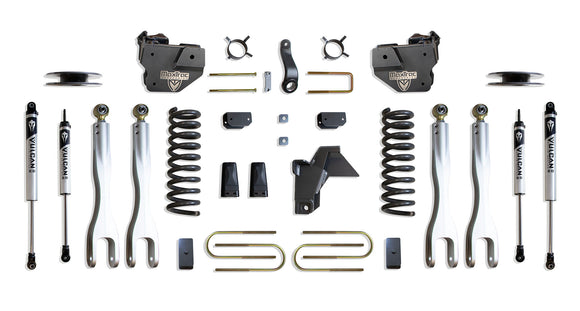 MaxTrac 19-24 Dodge RAM 3500 4WD 4in Lift Kit w/ Forged Alum. 4-Link System & Vulcan 2.0 IFP Shocks
