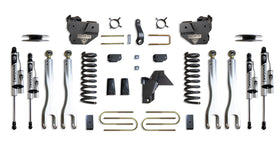 MaxTrac 19-24 Dodge RAM 3500 4WD 4in Lift Kit w/ Forged Alum. 4-Link System & Vulcan 2.0 Reservoir S