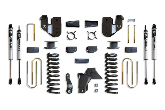 MaxTrac 19-24 Dodge RAM 3500 4WD 6in Lift Kit w/ Radius Arm Brackets & Vulcan 2.0 IFP Shocks