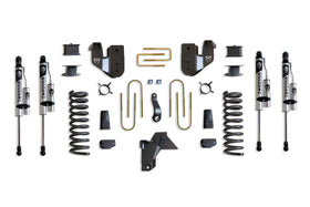 MaxTrac 19-24 Dodge RAM 3500 4WD 6in Lift Kit w/ Radius Arm Brackets & Vulcan 2.0 Reservoir  Shocks