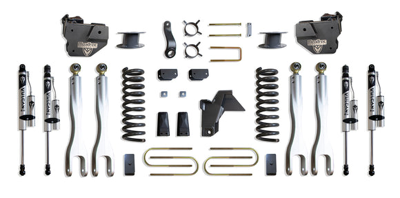 MaxTrac 19-24 Dodge RAM 3500 4WD 6in Lift Kit w/ Forged Alum. 4-link System & Vulcan 2.0 Reservoir S