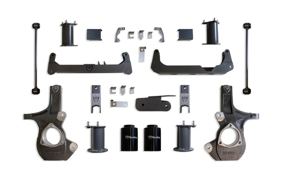 Maxtrac 07-14 GM SUV 2WD 7in Lift Kit