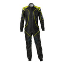 OMP KS-3X ART OVERALL FIA 8877-2022 (KIDS) BLACK / FLUO YELLOW SZ 120-1