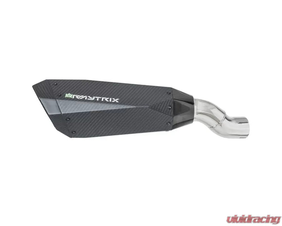 ARMYTRIX Carbon Fiber Slip-On Exhaust System Kawaskai Ninja 400 2018-2023