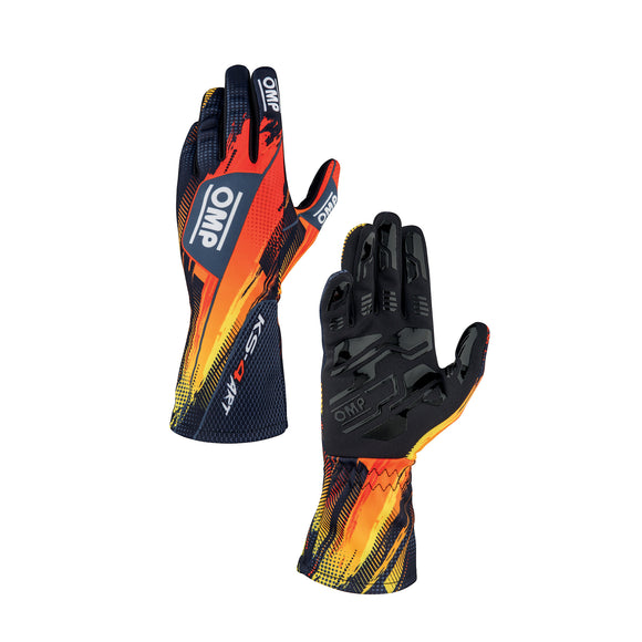 KS-4 ART Gloves Black - Orange M