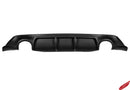 2017-2021 INFINITI Q60 3.0T REAR DIFFUSER [MATTE BLACK] - KB11235MB-1