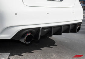 STILLEN URETHANE REAR DIFFUSER 18 INFINITI Q50 - MATTE BLACK (FITS 2.0T/HYBRID/3