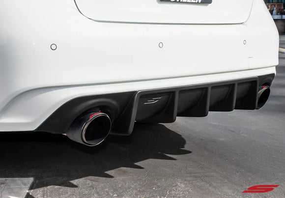 STILLEN URETHANE REAR DIFFUSER 18 INFINITI Q50 - UNPAINTED (FITS 2.0T/HYBRID/3.0