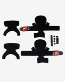 EVS Axis Liner Kit Pair (2 Liners/Velcro) Black - Small-1