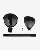 EVS Axis Patella Cup Replacement(Strap/Liner/Right Cup/Hardware) Black - Small/Medium-1