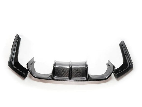 PhaseCarbon VSX Carbon Fiber Rear Diffuser - BMW M3 (F80) & M4 (F82 / F83)