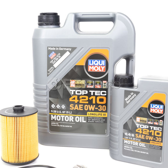 VW Oil Change Kit (0W30) - Liqui Moly KIT-00267