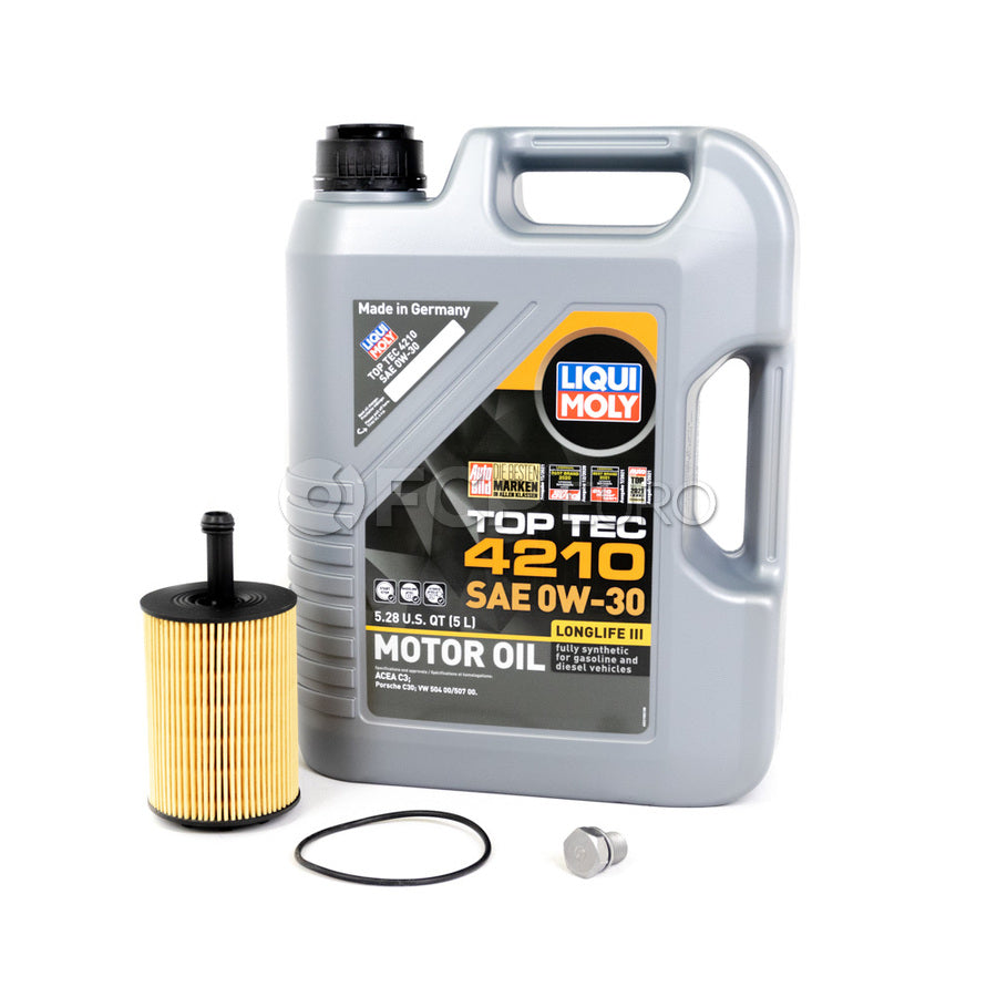 VW Oil Change Kit (0W30) - Liqui Moly KIT-00381