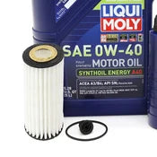 VW Oil Change Kit (0W40) - Liqui Moly KIT-00451