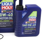 VW Oil Change Kit (0W40) - Liqui Moly KIT-00451