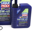 VW Oil Change Kit (0W40) - Liqui Moly KIT-00451-3