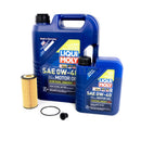 VW Oil Change Kit (0W40) - Liqui Moly KIT-00451-1