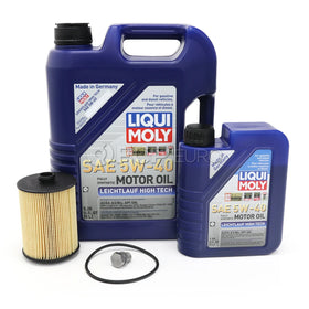 VW Oil Change Kit (5W40) - Liqui Moly KIT-01055
