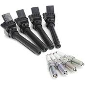 VW Ignition Coil and Spark Plug Service Kit - Genuine VW KIT-02390