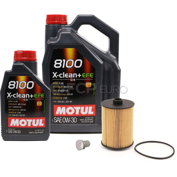 VW Oil Change Kit (0W30) - Motul KIT-02466