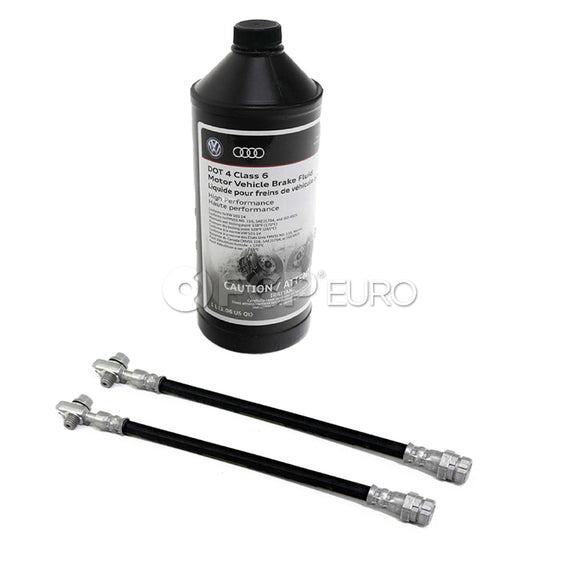 VW Brake Hose Kit - Genuine VW KIT-02749