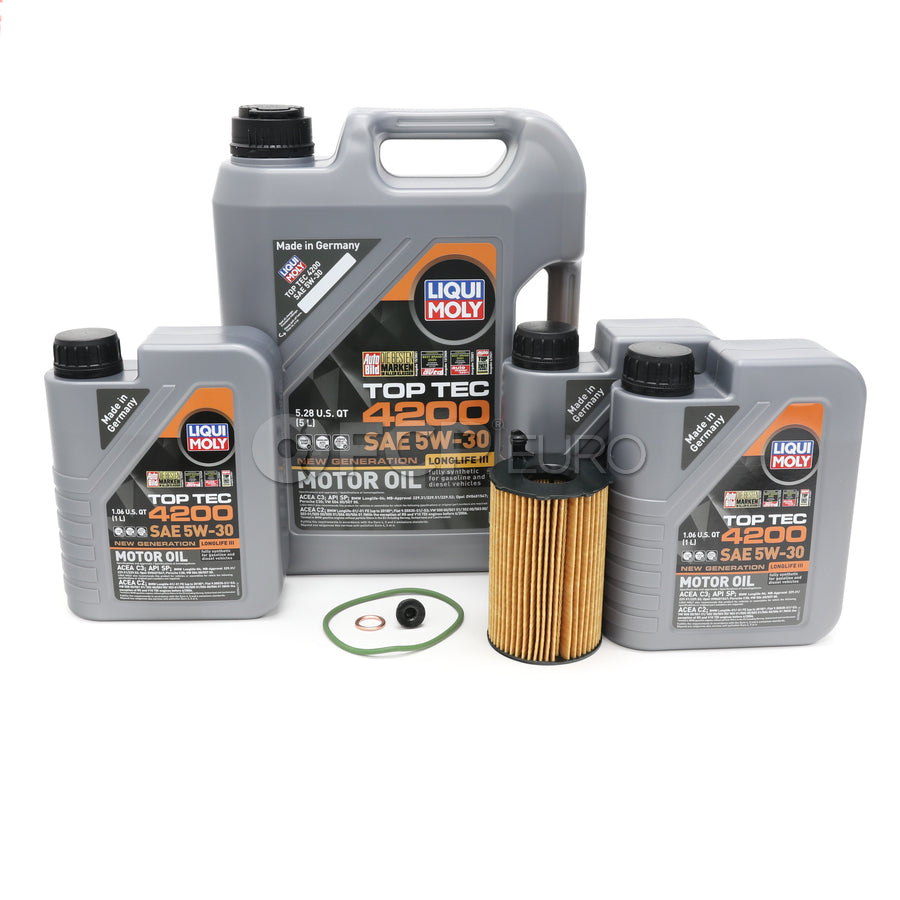 Audi Oil Change Kit - Liqui Moly 059198405KT4