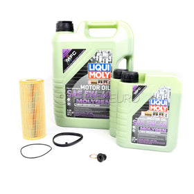 Audi Engine Oil Change Kit - Liqui Moly 06E115562AKT36