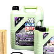 Audi Engine Oil Change Kit - Liqui Moly 06E115562AKT44 - 0