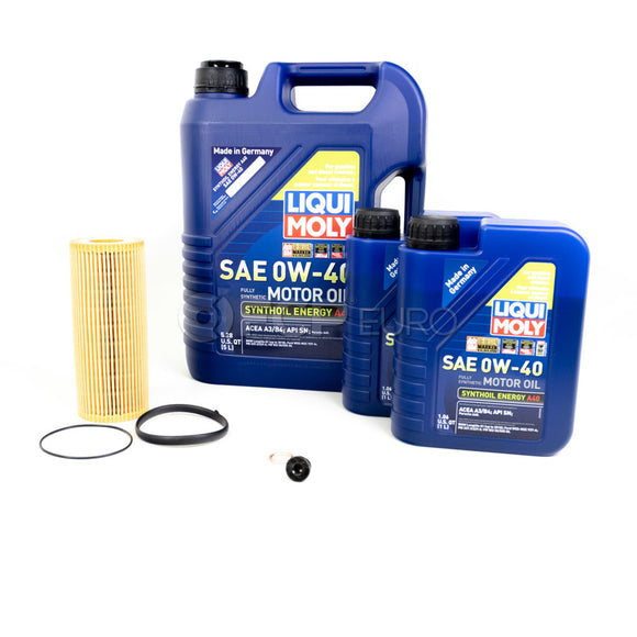 Audi Engine Oil Change Kit - Liqui Moly 06E115562AKT46