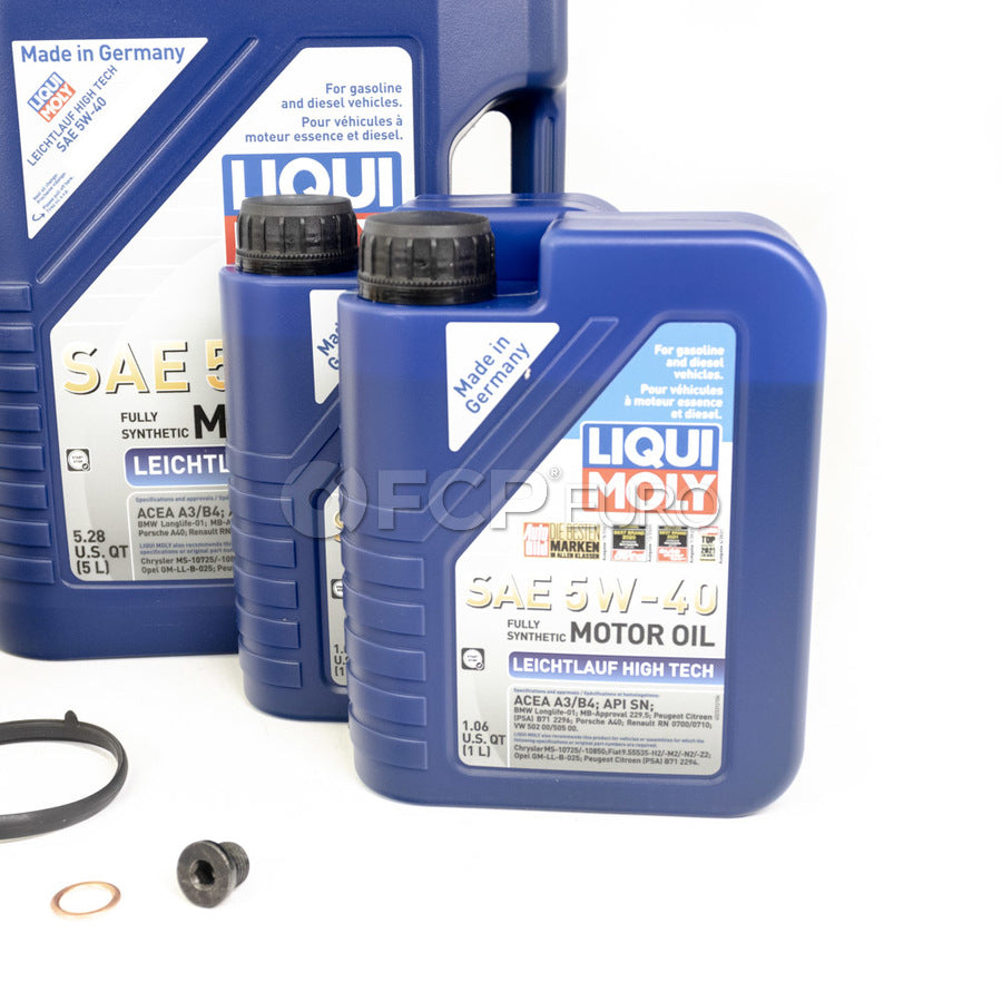 Audi Engine Oil Change Kit - Liqui Moly 06E115562AKT55